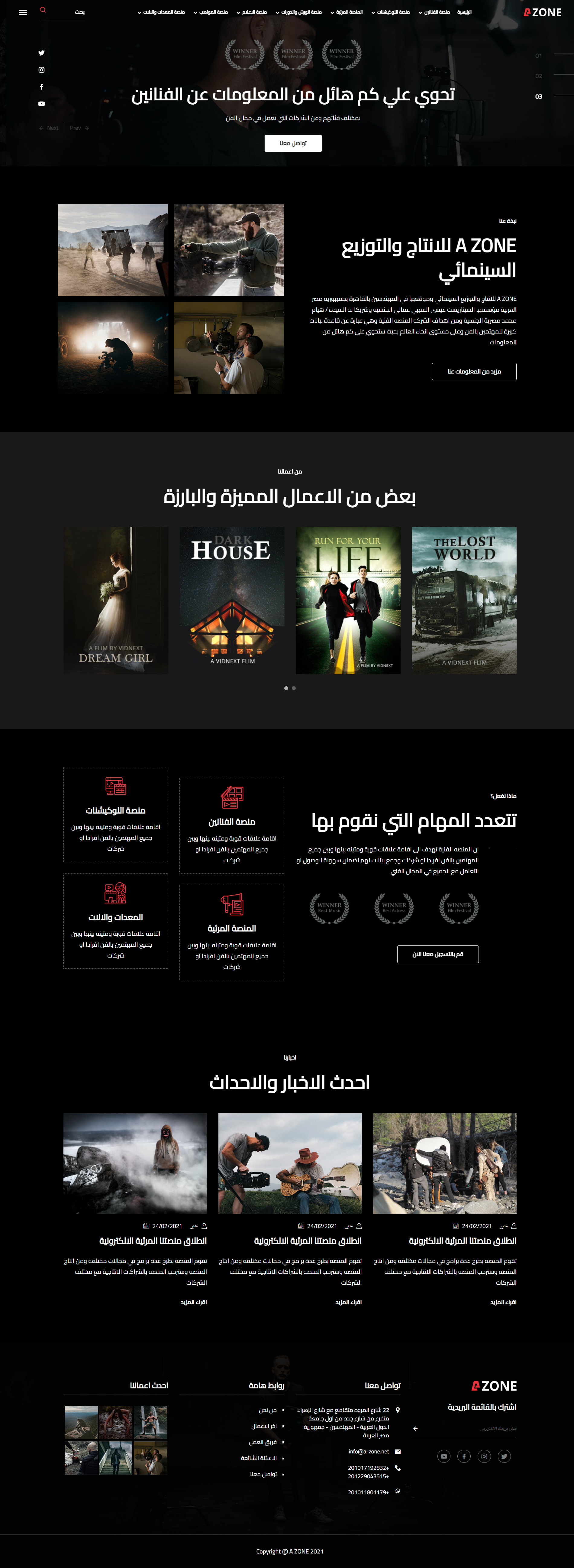 ايه زون للانتاج والتوزيع السينمائي